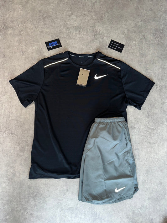 Nike challenger shorts grey